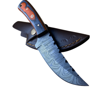Sunset Ripple Damascus Skinner