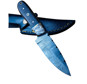 Arctic Swirl Damascus Skinner