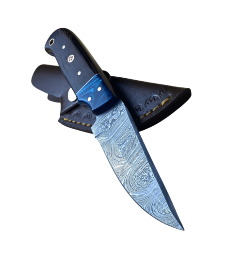 Midnight Current Damascus Skinner