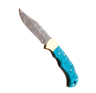 The Sky Stone Damascus Knife